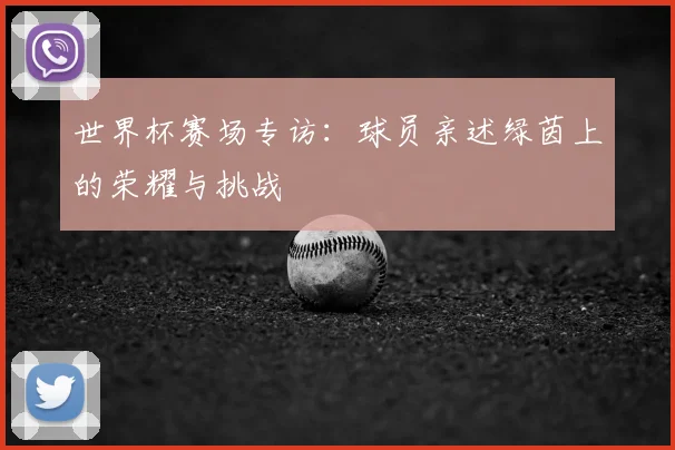 世界杯赛场专访：球员亲述绿茵上的荣耀与挑战